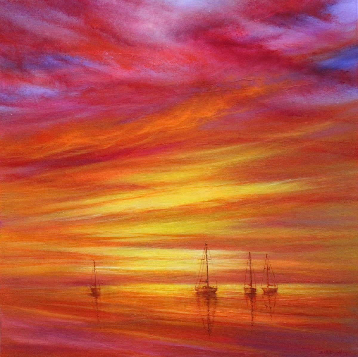 Sunset Splendour by Stella Dunkley