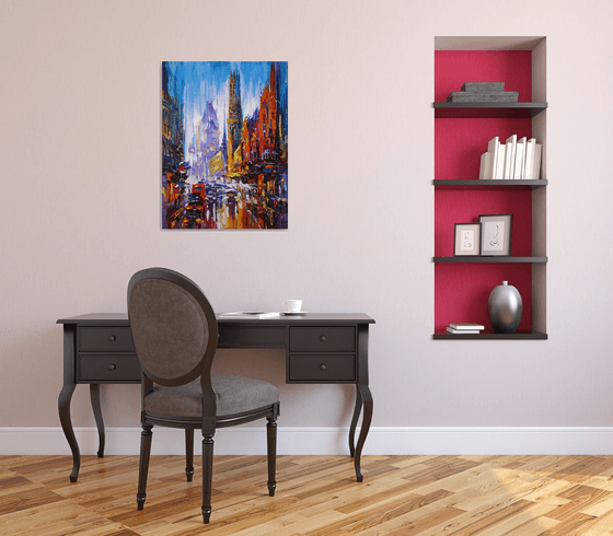 Modern rhythm of the old city