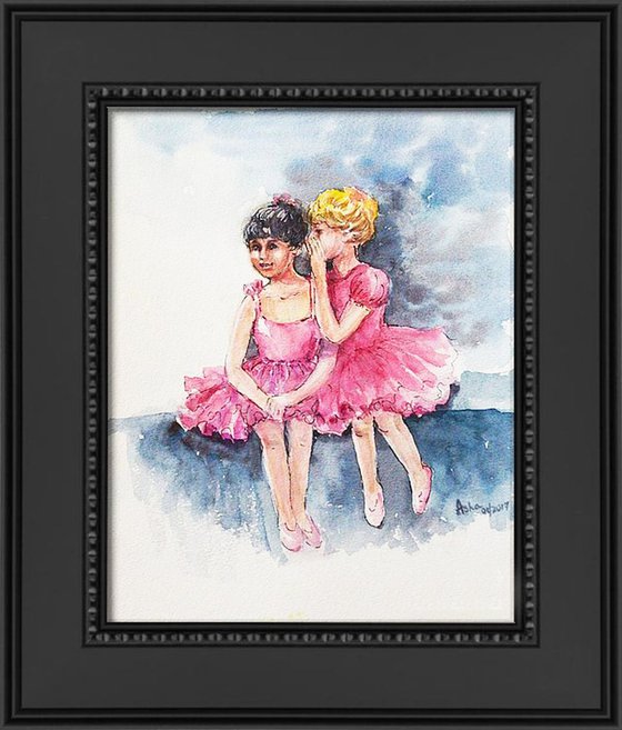 Ballerinas' Childhood Joys 4