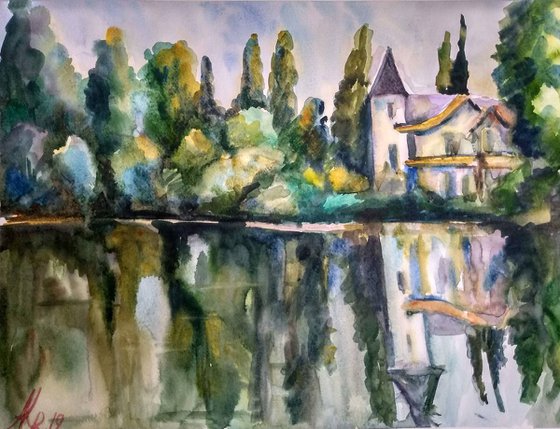 Landscape with river