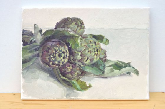 Bouquet of artichokes