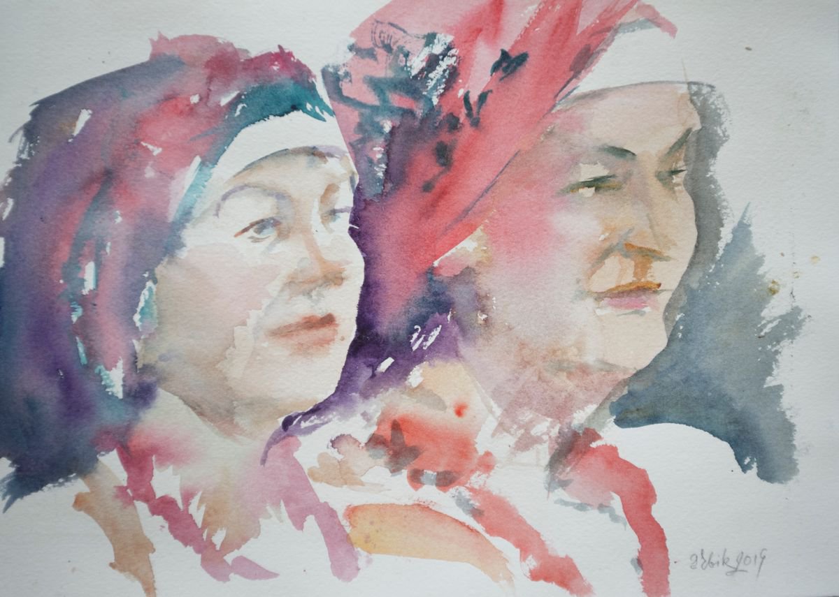 Cossack wives by Irina Bibik-Chkolian