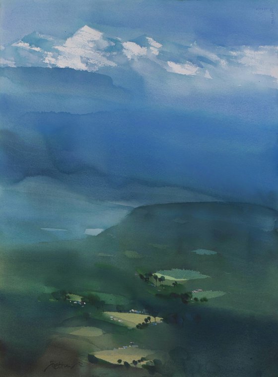 Kausani in Himalayas lap: SOLD
