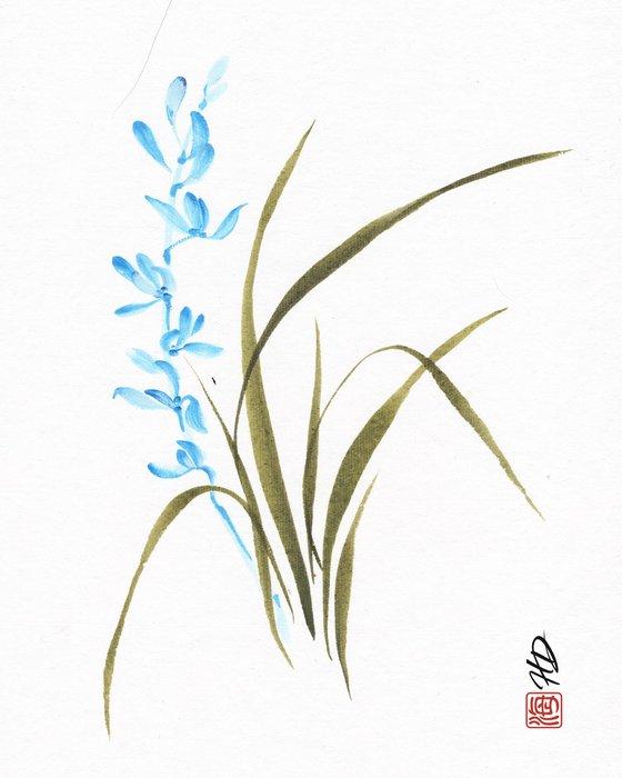 Blue Orchid Serenity
