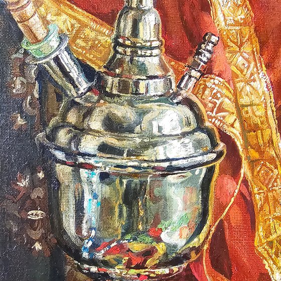 Still Life with Hookah