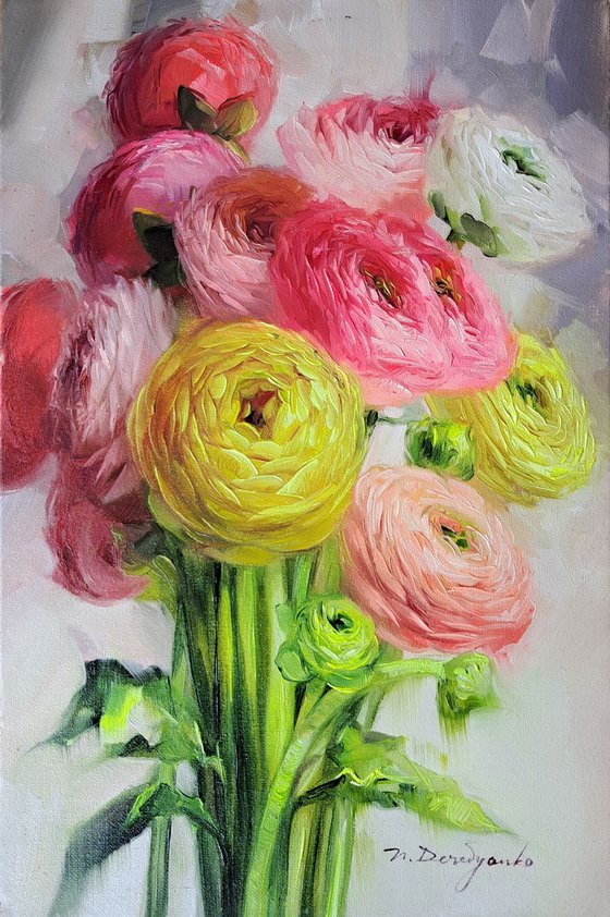 Ranunculus flowers