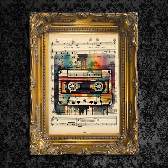 HiFi Retro White MixTape