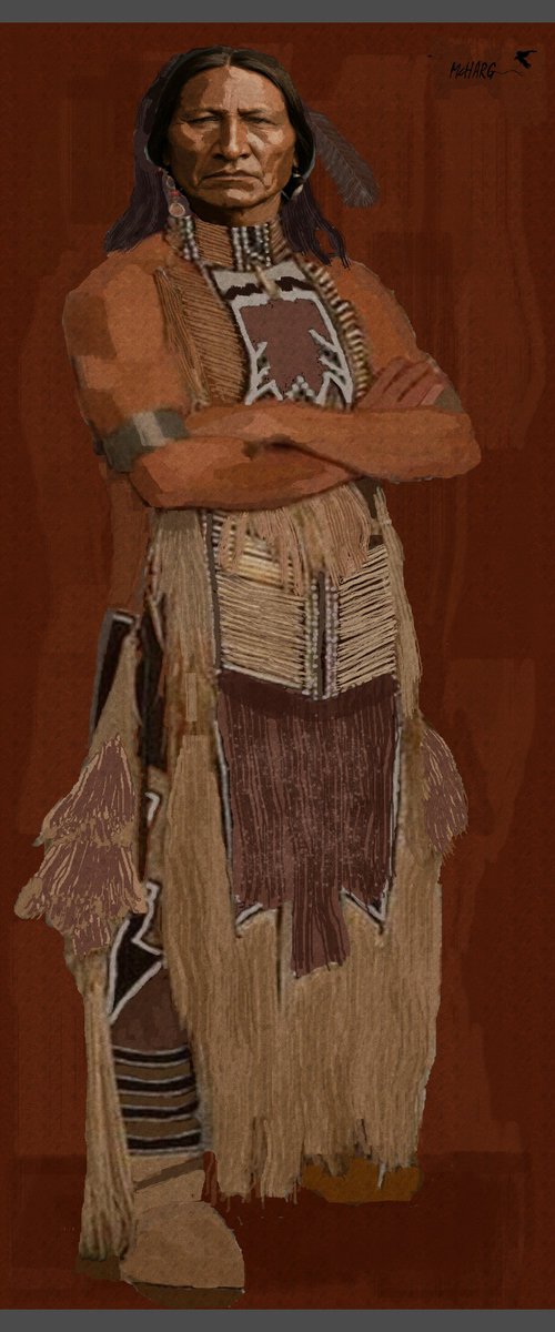 OLD WARRIOR #2 by Joe McHarg