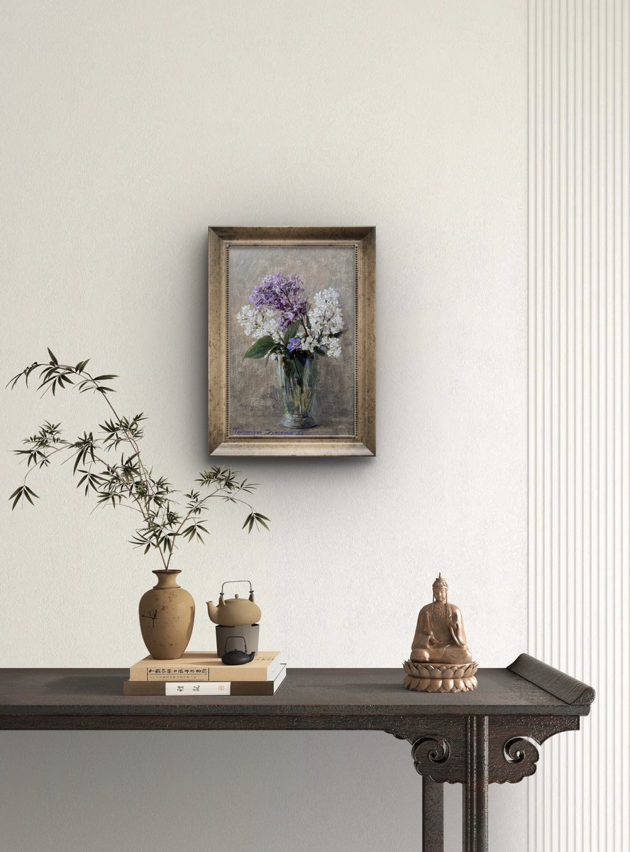 Small Lilacs By Syuzanna Tarverdyan, 8 X 12, Artwork For Sale On Artfinder