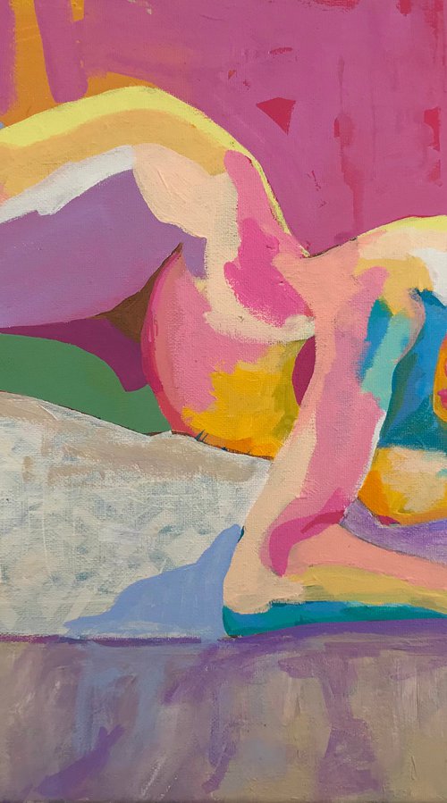 Abstract Female Nude by Andrew Orton