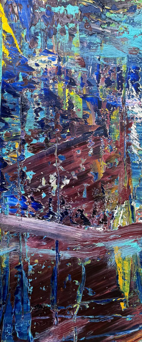 City in reflections by Svitlana Andriichenko