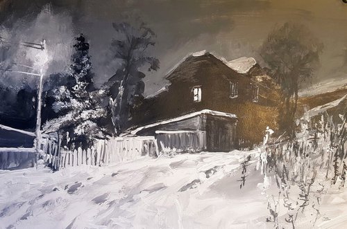 Old house by Leonid Kirnus
