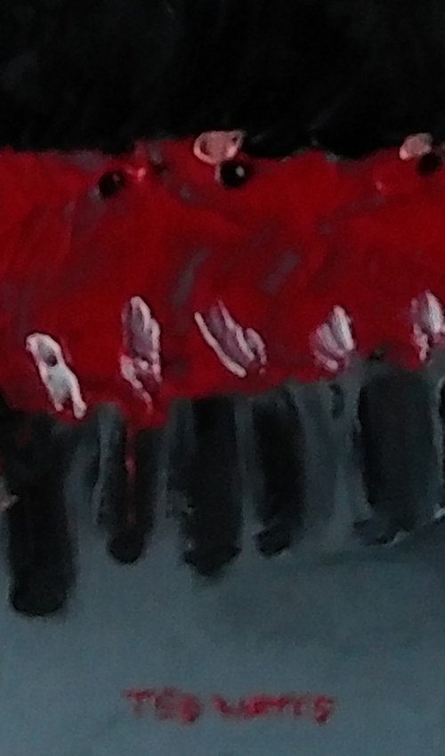 King's Guards inspection by Ted Wates