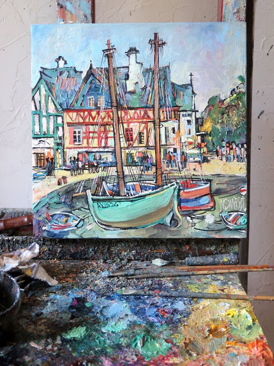 Auray. Brittany.