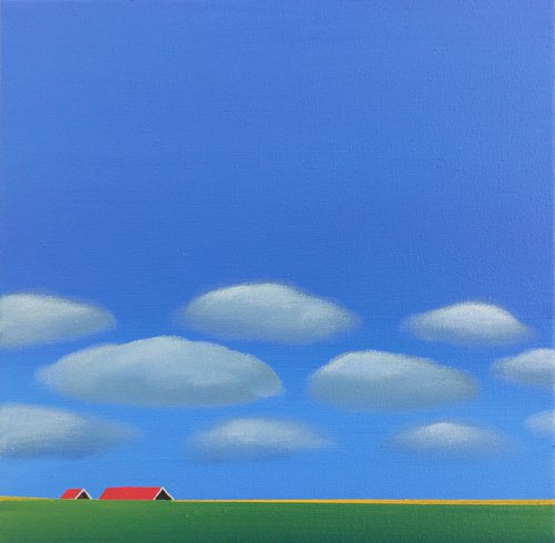 Travelling Clouds (May) by Nelly van Nieuwenhuijzen