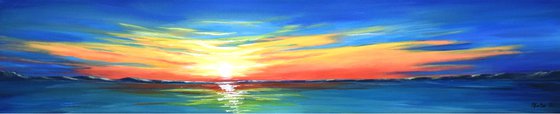 Sunrise - Original Seascape Painting