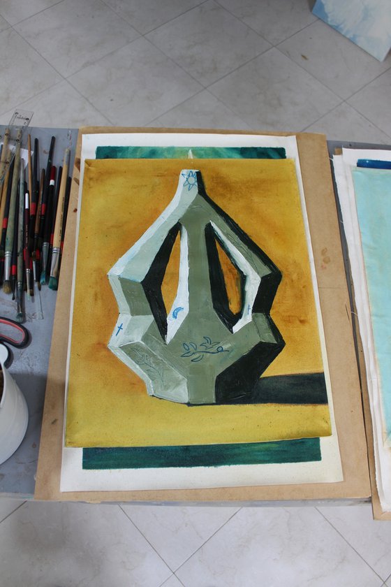 Vase (Olive)