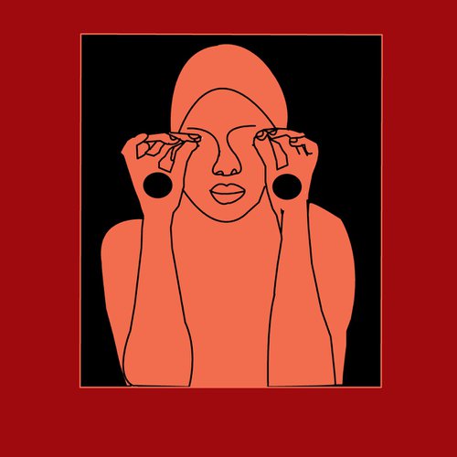 "Eyes Wide Shut" - Feminist art by Artworks by Rina Mualem