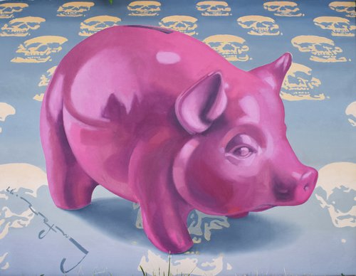 Piggie Vanitas by Alexander Lufer