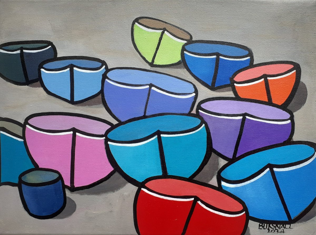 Bucket and Boats by Paul Bursnall