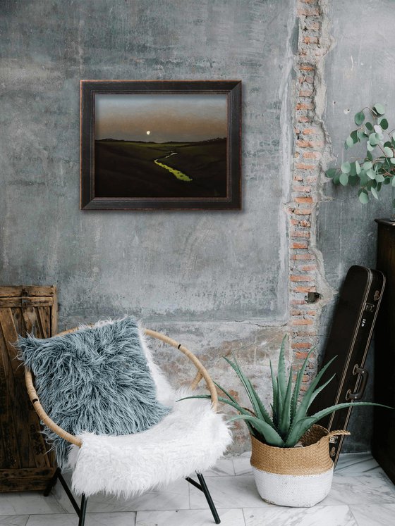 Landscape with the Moon