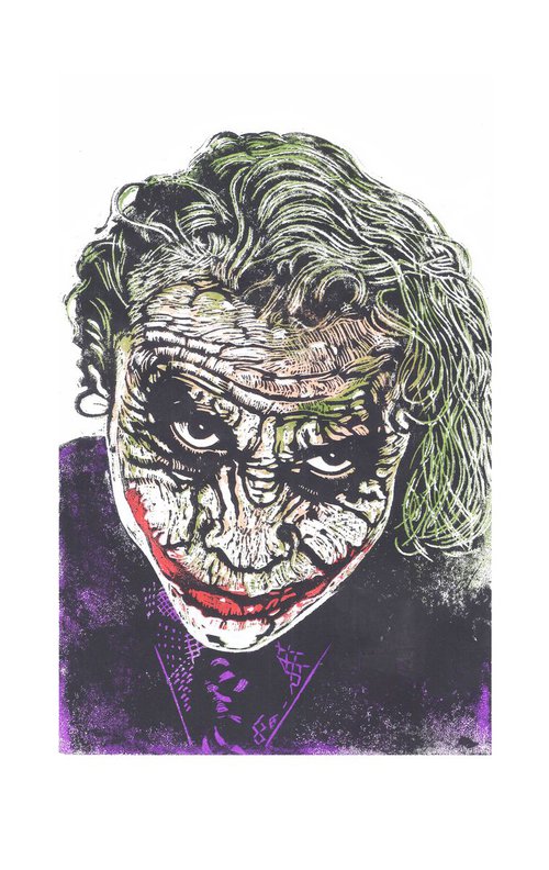 The Joker - Full colour by Steve Bennett