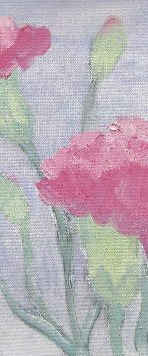 Carnations by Brenda Burgess