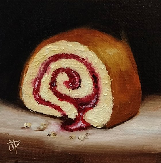 Little Jam roly Poly  still life