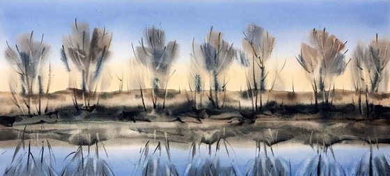 Blue river.