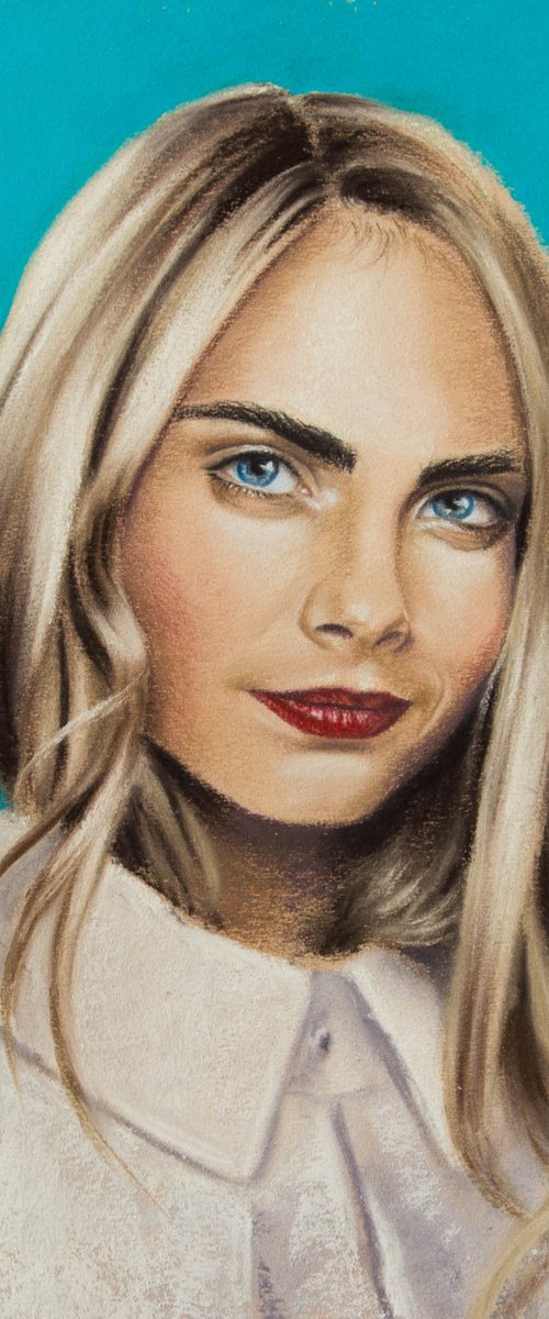 Cara Delevingne by Inna Medvedeva