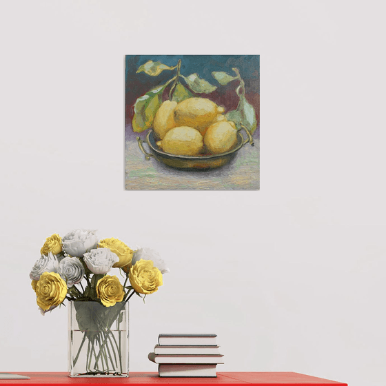 Still-life fruits "Lemons"