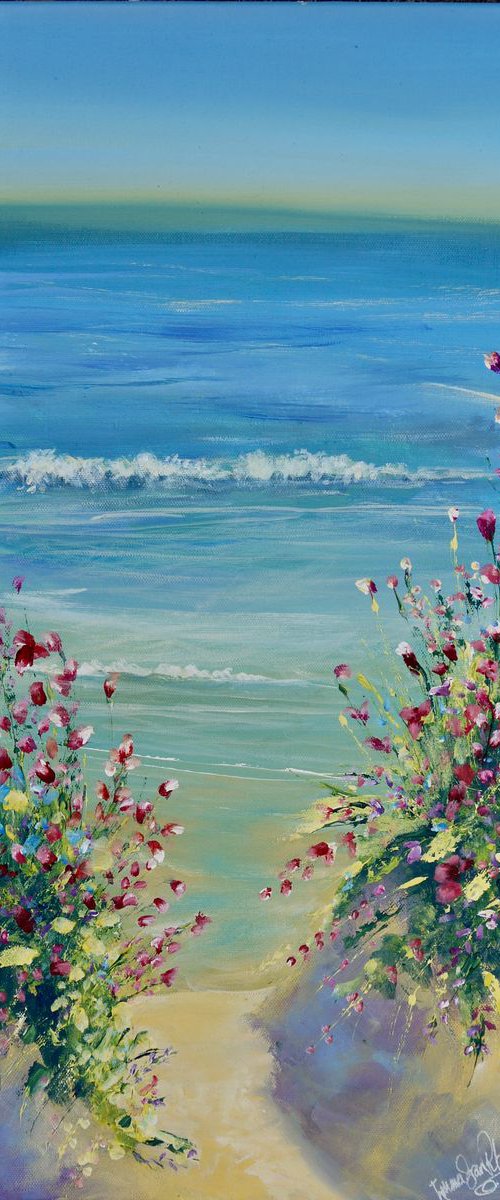 This way down to the sea! by Emma Sian Pritchard