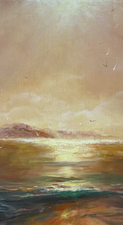 Cascading Light by Alesia Yeremeyeva