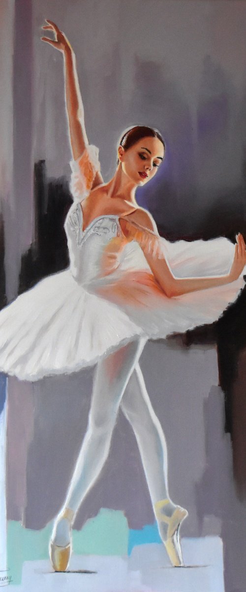 The dancing ballerina by Serghei Ghetiu
