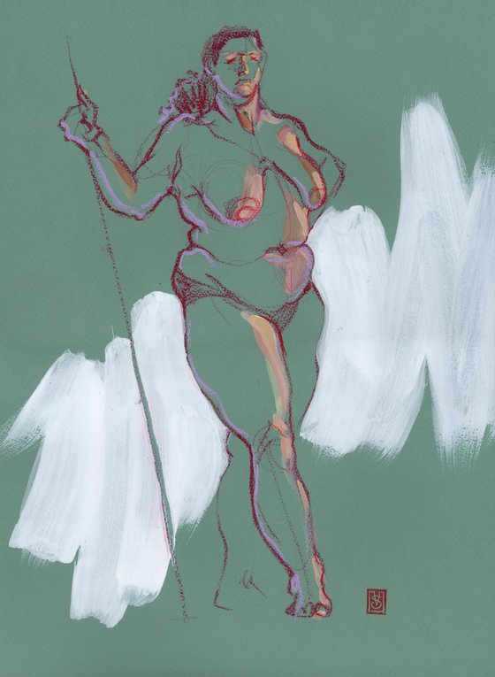 Nude life drawing 047
