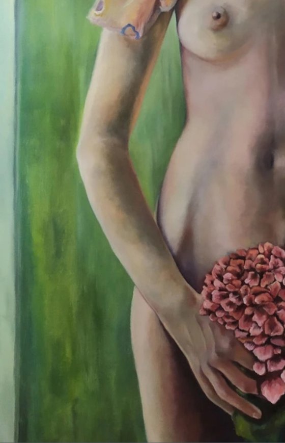 Flower woman
