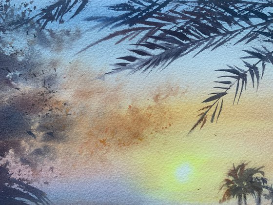 Sunset on the sea #3