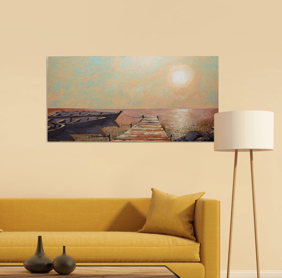 Sunlit Pier: (SPACES Series)