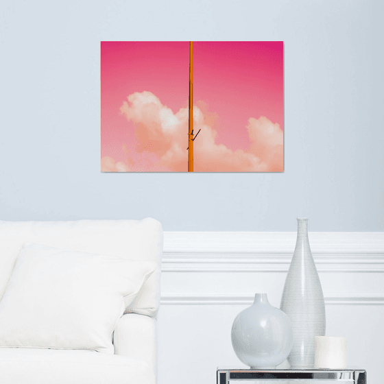 The Pink Half | Limited Edition Fine Art Print 1 of 10 | 60 x 40 cm