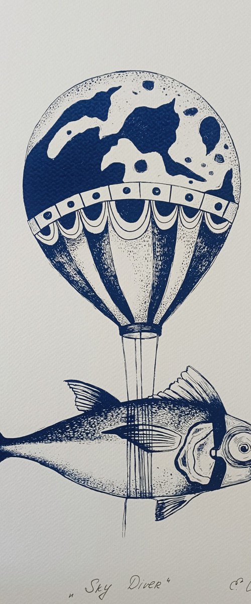 Airborne Fish by Evgenia Smirnova