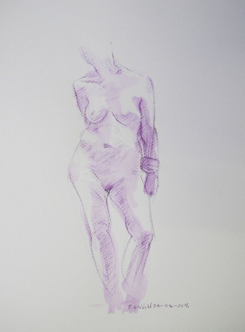 standing nude by Rory O’Neill