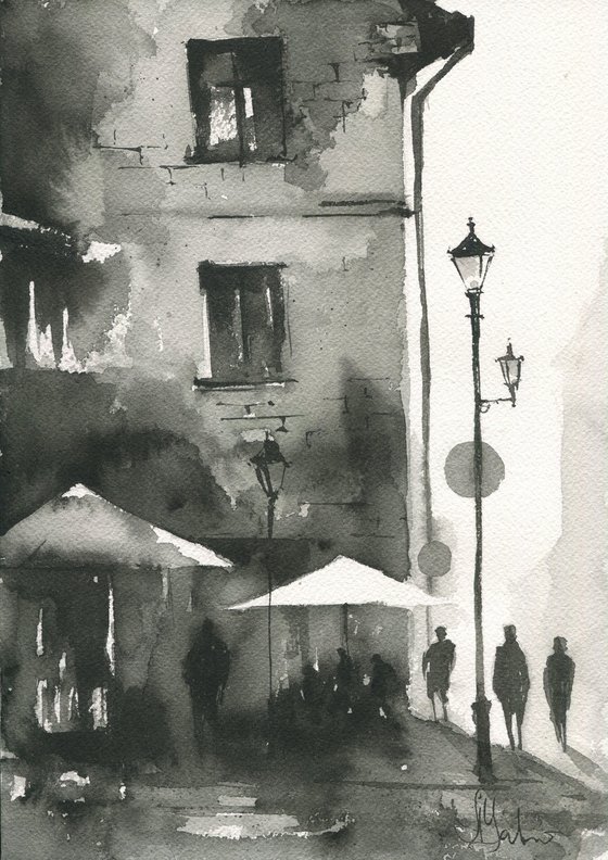 Café at the Corner