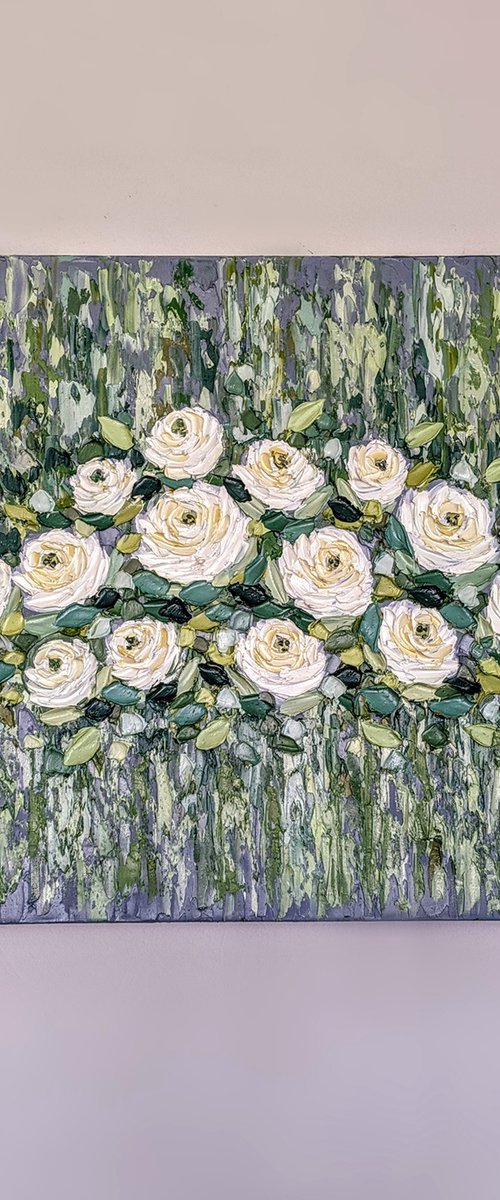 White Country Rose by Paige Castile