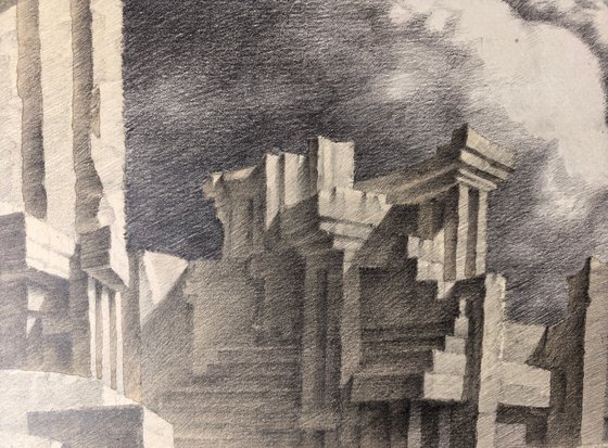 Different world. Architectural fantasy