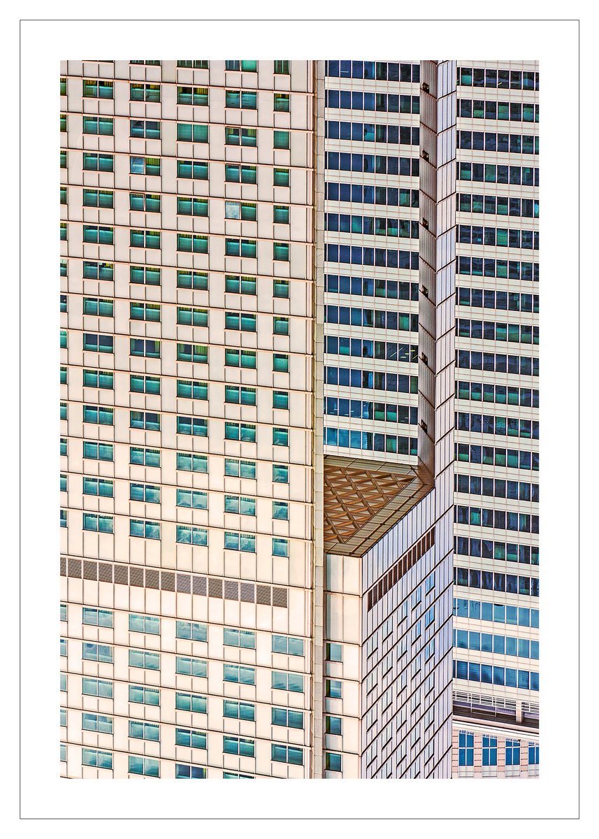 Geometric Cityscapes Photograph By Beata Podwysocka, 20 X 28, Facade 6, Original Artwork