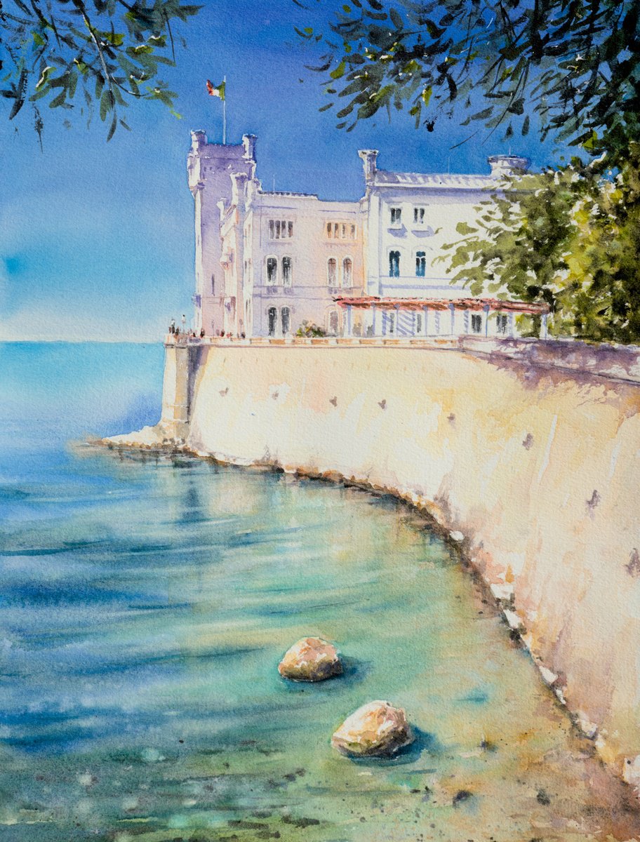 Miramare Castle by Eve Mazur