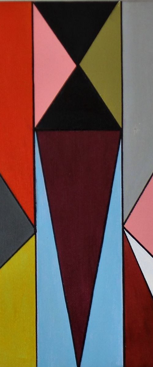 Geometric Composition # 3 by Paula Berteotti