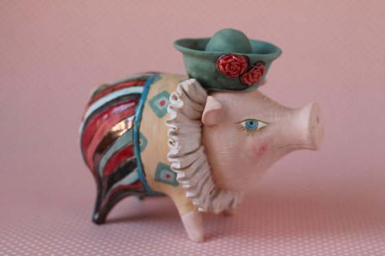 Circus Pig. by Elya Yalonetski