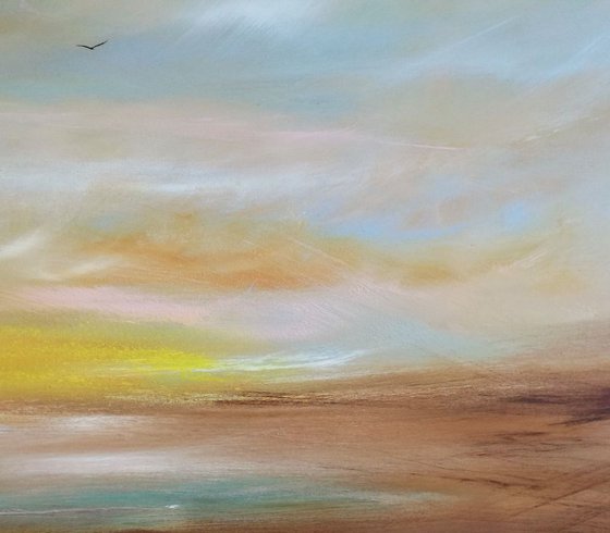 A Gentle Start to the Day  - Art, Clouds, dawn, sunrise