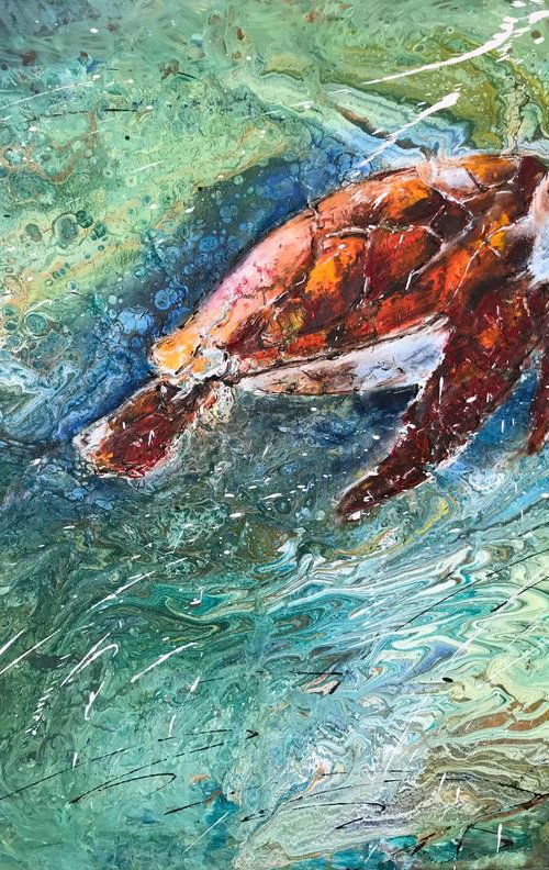 The Sea Turtles by Diana Malivani